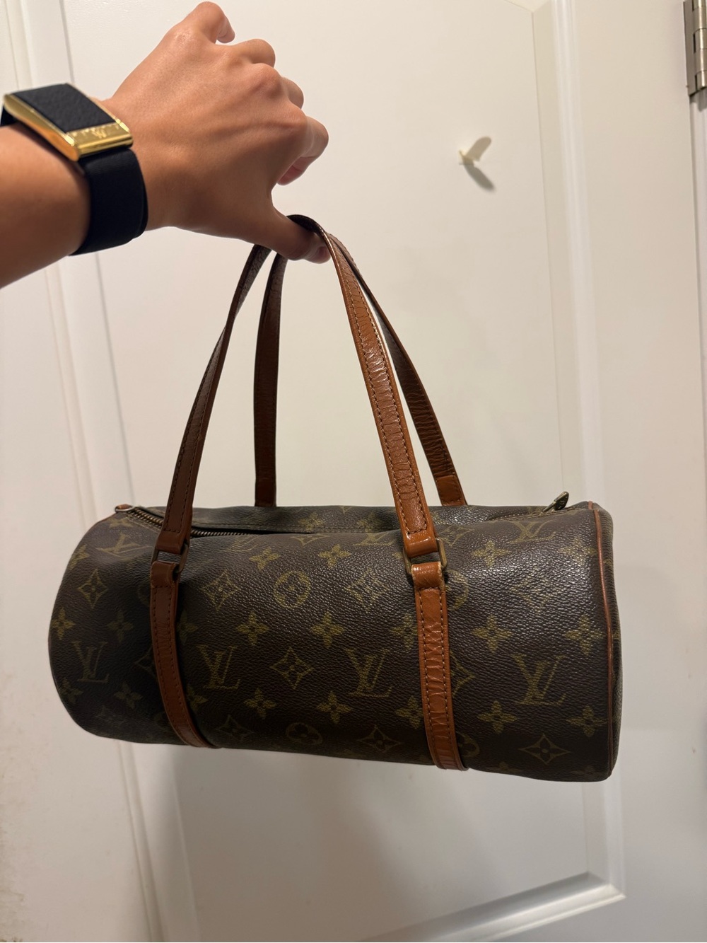 Louis Vuitton Vintage Papillon Barrel Bag